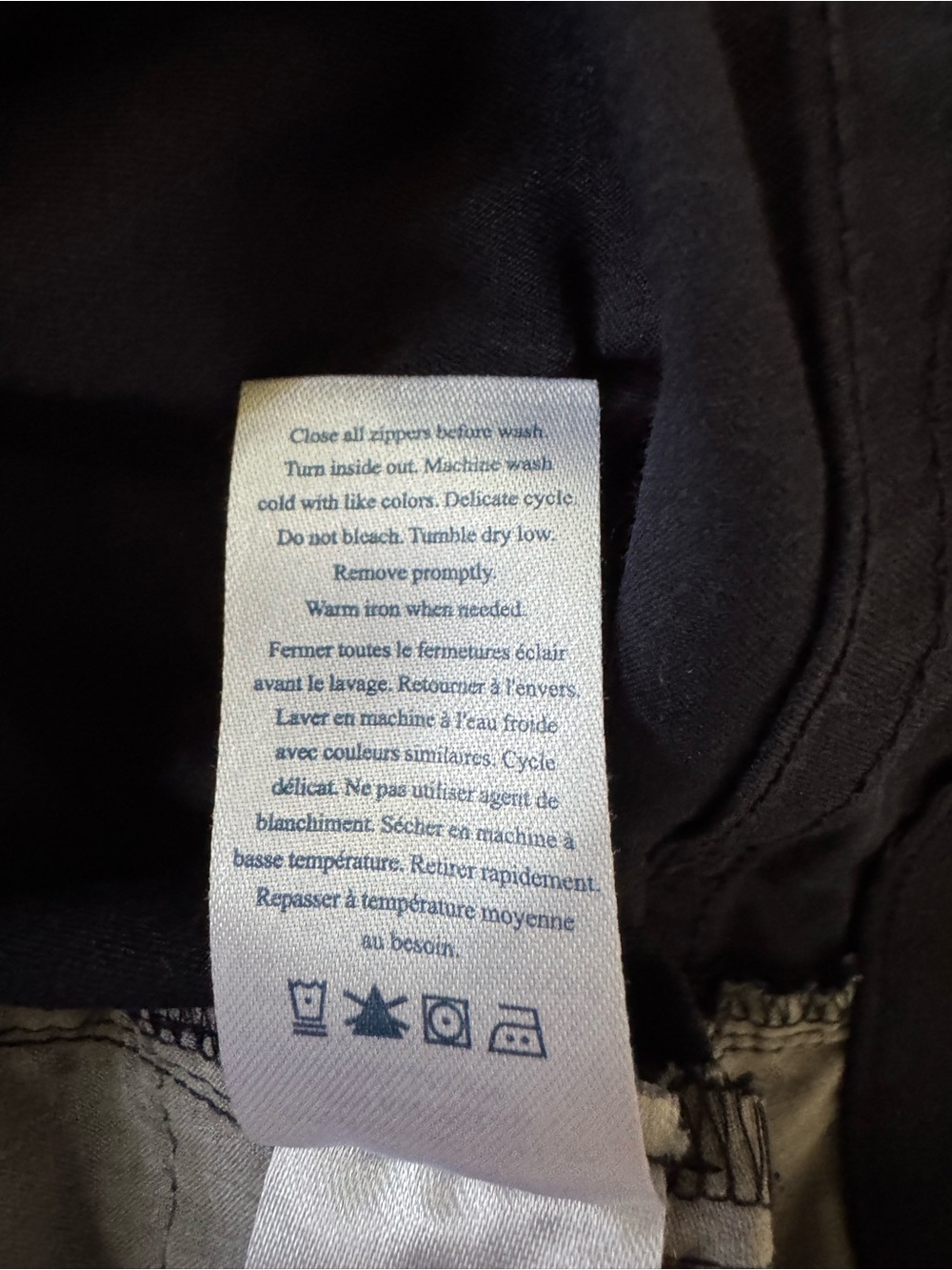 Faherty The Movement 5 Pocket Stretch Chino Pants Navy Men's size 35x30 - Picture 7 of 8